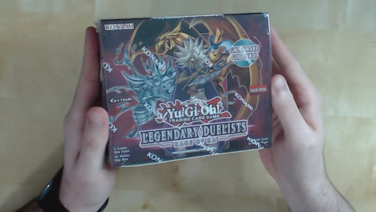 Unboxing Yu-Gi-Oh Legendary Duelists Rage Of Ra Booster Box (UK)