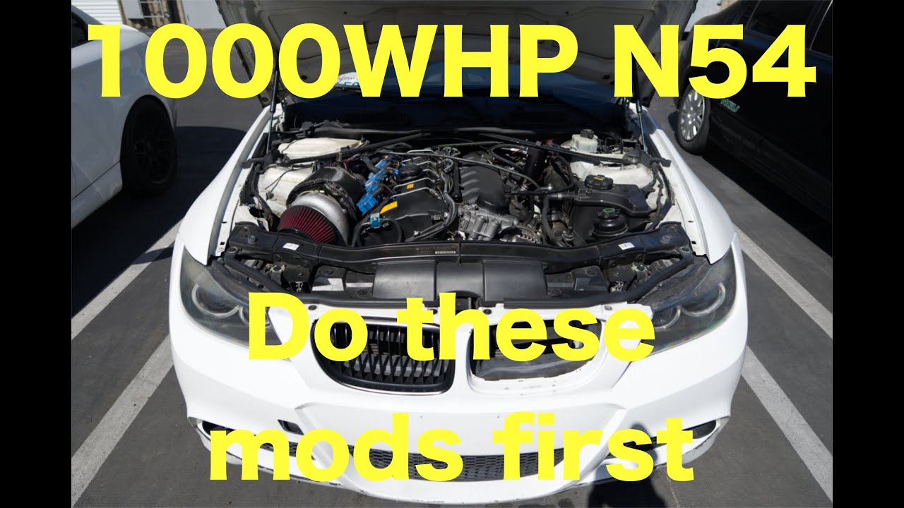 1000whp N54 build and how to properly maintain N54s