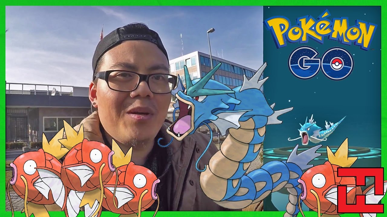 XL Karpador mit Zylinder?! krasses Karpardor Nest im Englischen Garten! Pokemon Go! M&uuml;nchen