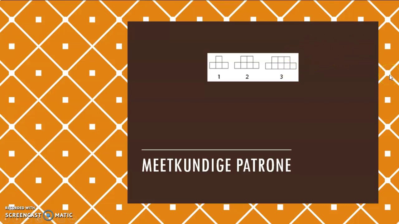 MEETKUNDIGE PATRONE GRAAD 6 KWARTAAL 2