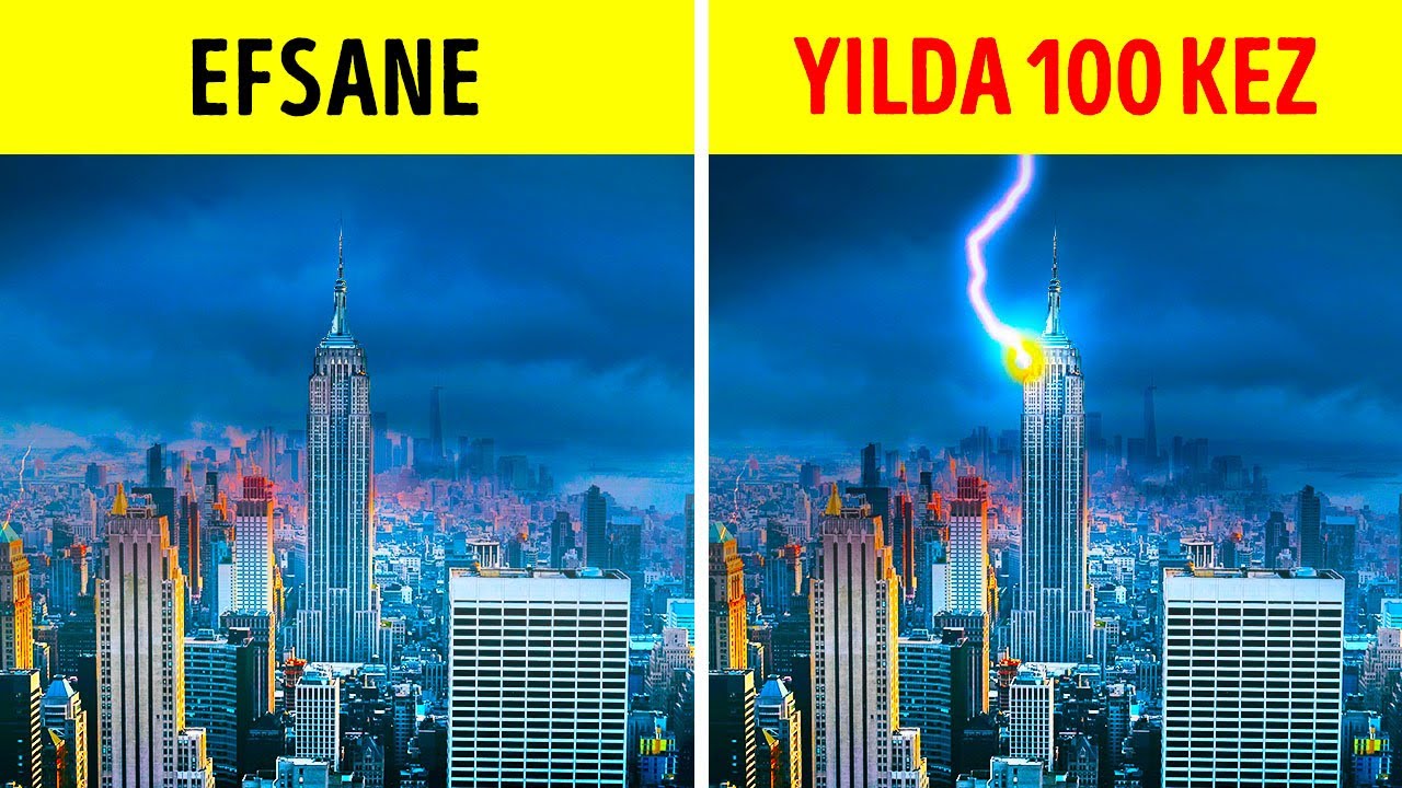 Aynı Yere İki Kez Yıldırım Düşebilir. İşte 56 Efsanenin Ardındaki Gerçek