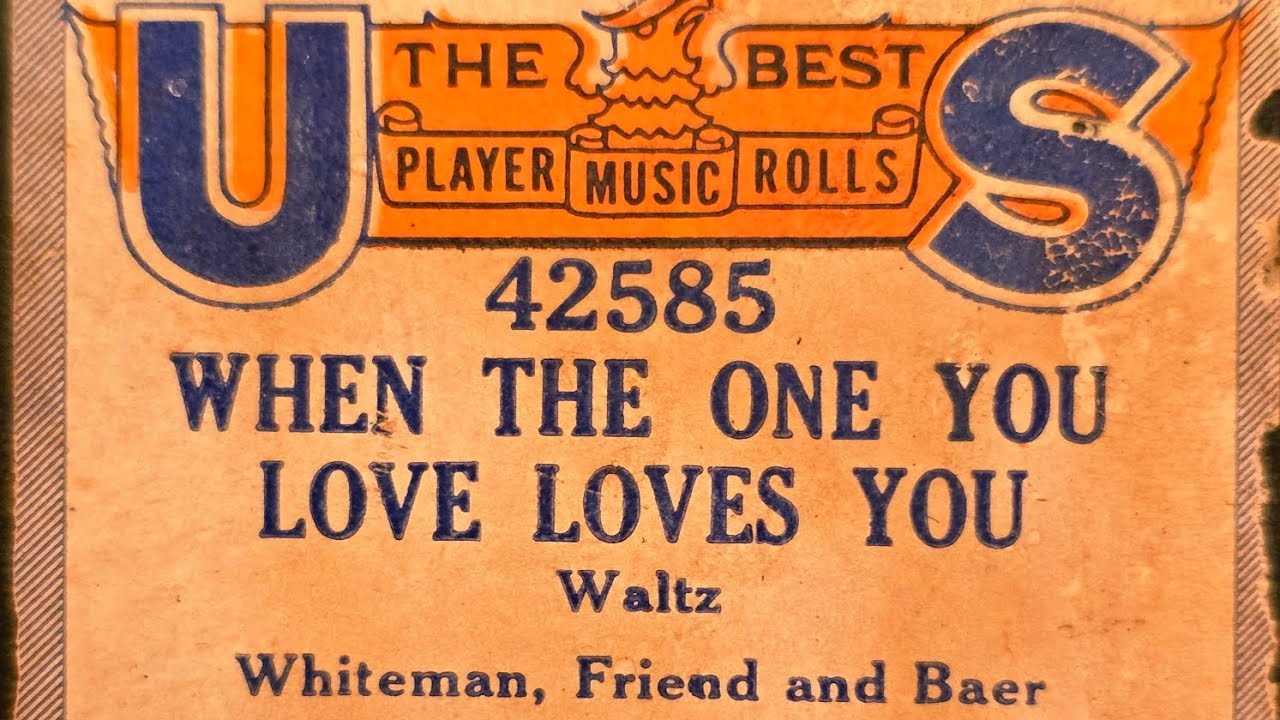 Waltz & fox-trot: When the One You Love Loves You | Harold Wansborough 1924