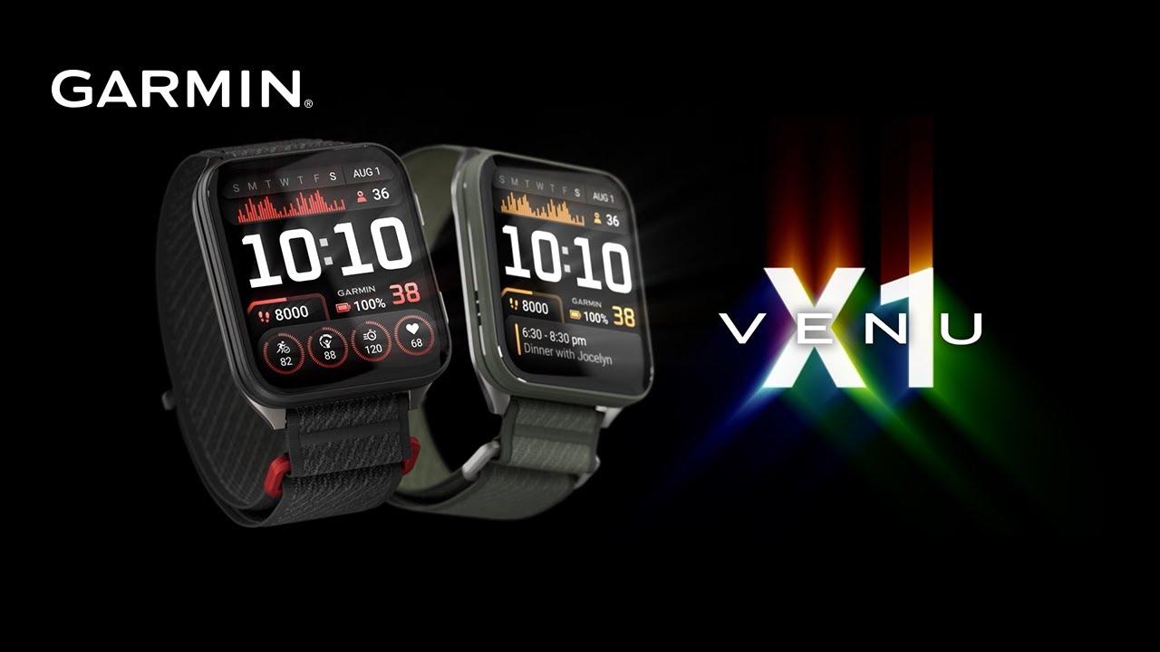 Garmin Venu X1 頂級健康與健身智慧腕錶