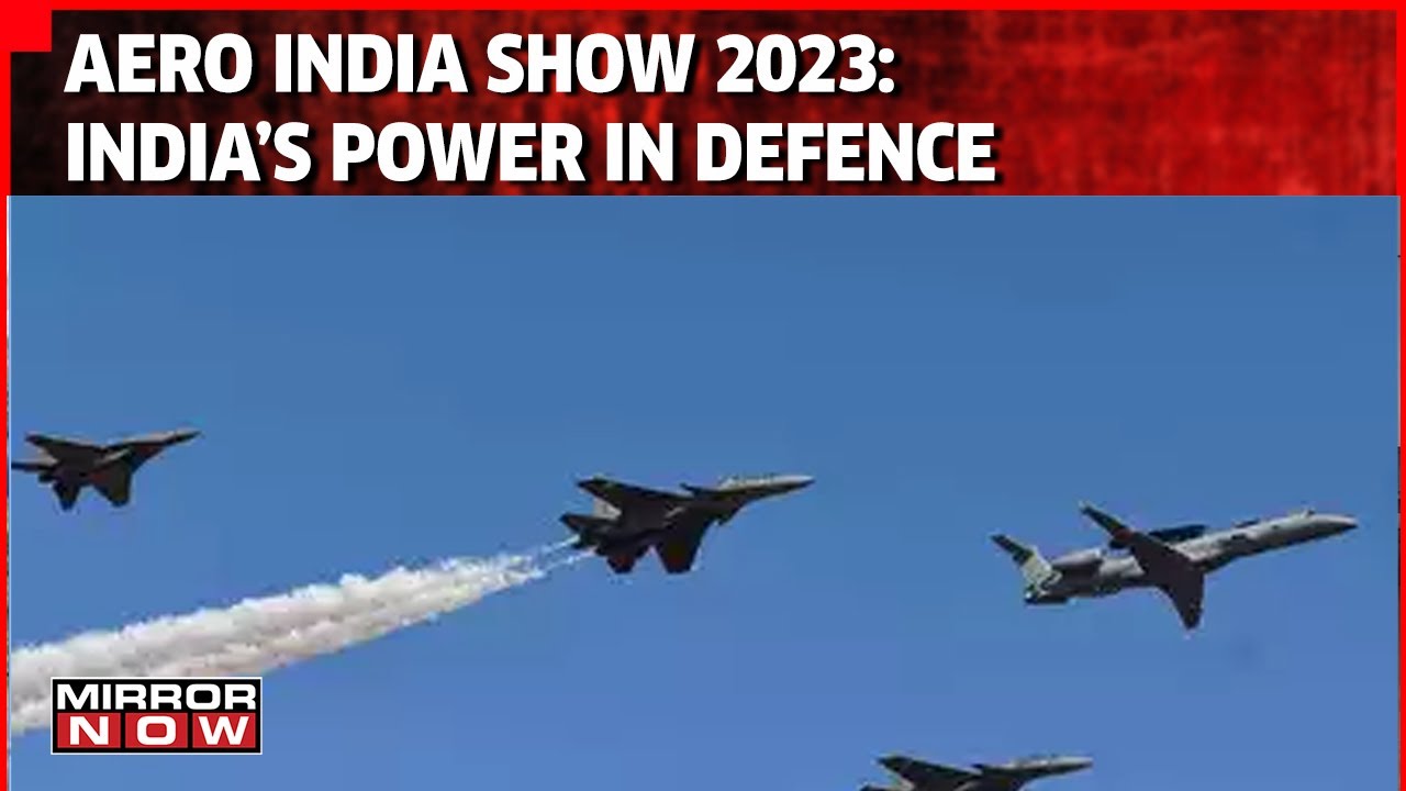 Aero Show 2023 | Мощь Индии в обороне | Лучшие истребители представлены в Бангалоре | Последние н...