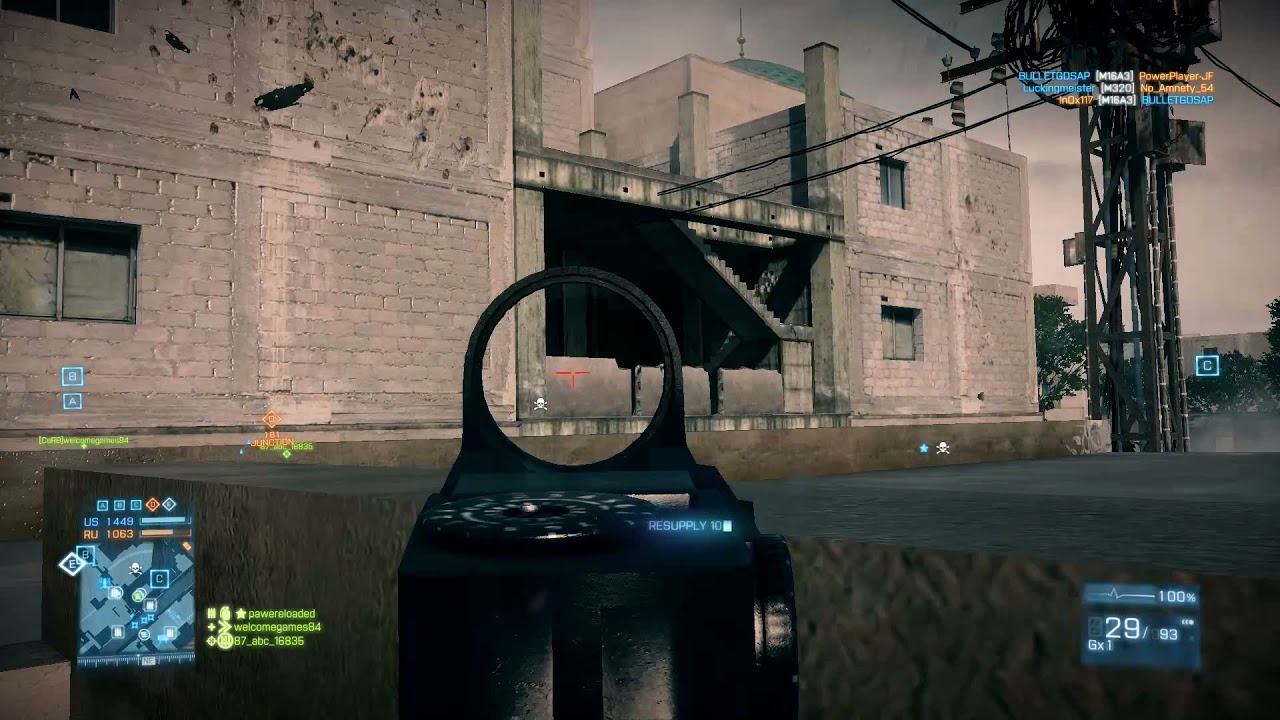 AS-VAL Grand Bazaar Conquest Gameplay - Battlefield 3