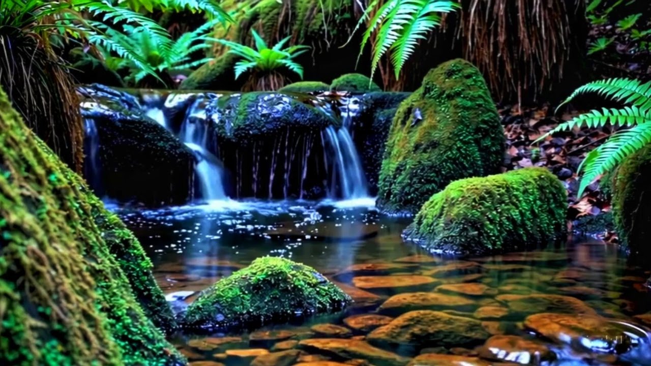 Relaxing Nature Sounds with Soft Piano for Peaceful Sleep and Stress Healing