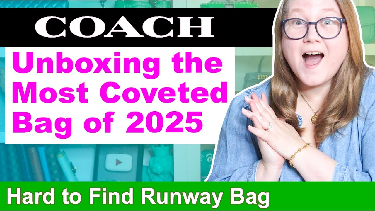 Распаковываем самую желанную сумку 2025 года от Coach || Лучшая кожаная сумка 2025 года от Coach ...