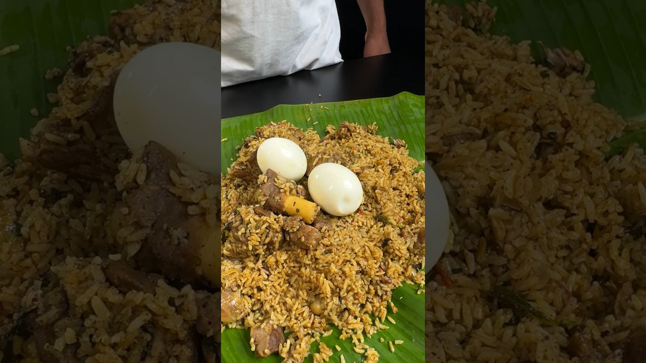Mutton Biriyani Dindigul Style #shorts