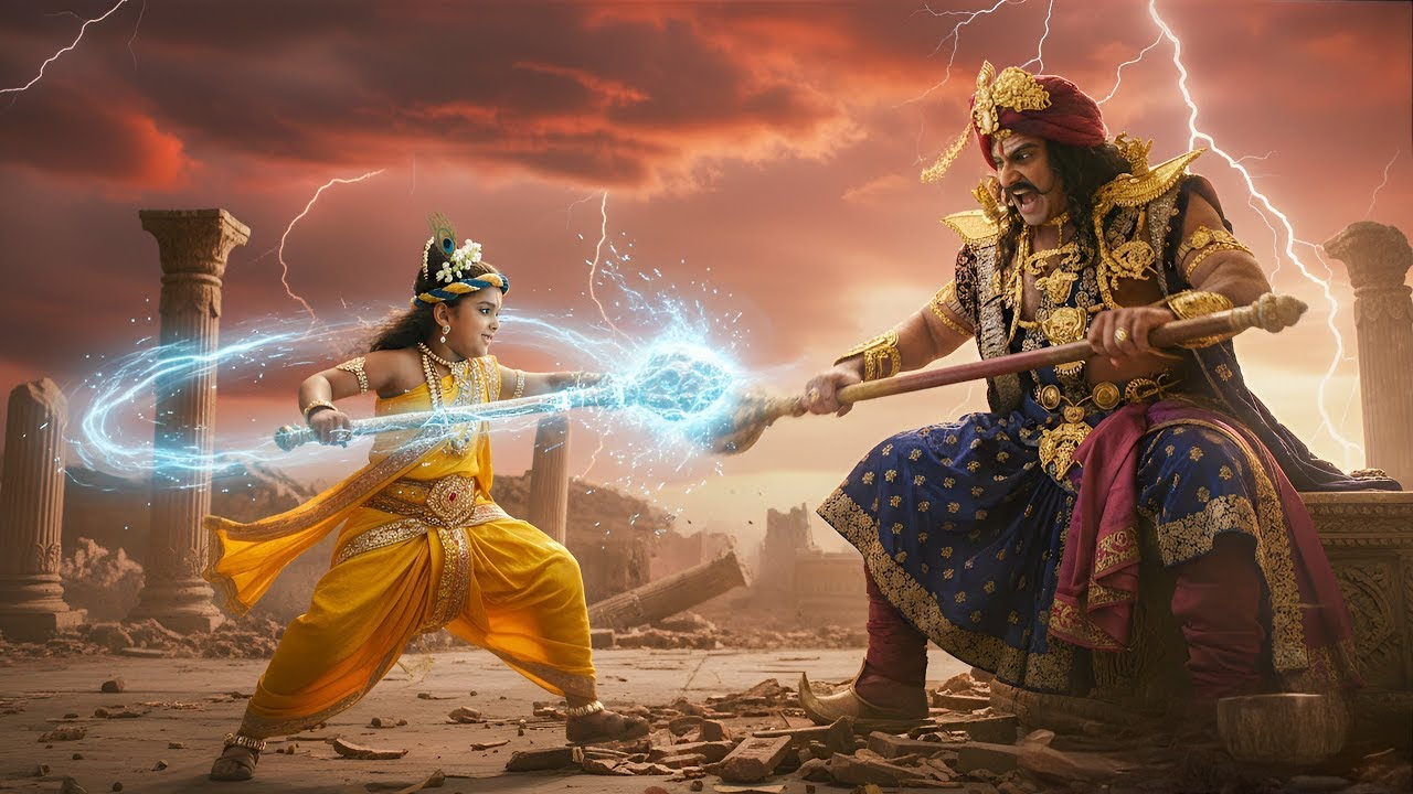 जब कंस ने रचा मायावी जाल, संकट में पड़े बाल कान्हा || Yashomati Maiyaa Ke Nandlala ||