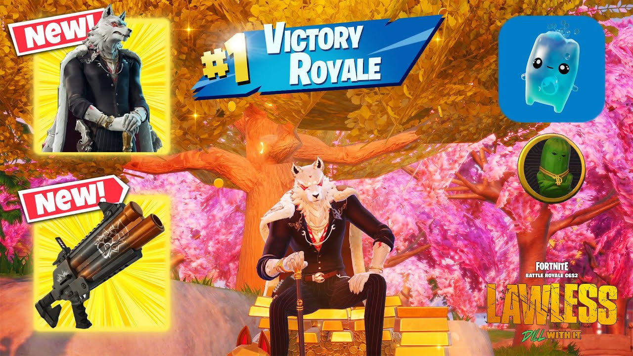FLETCHER KANE Victory Royale Solo ZB (Fortnite C6S2:LAWLESS) #fortnite