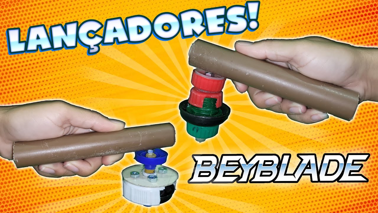 LANÇADOR DE BEYBLADE - Aprenda a fazer #5