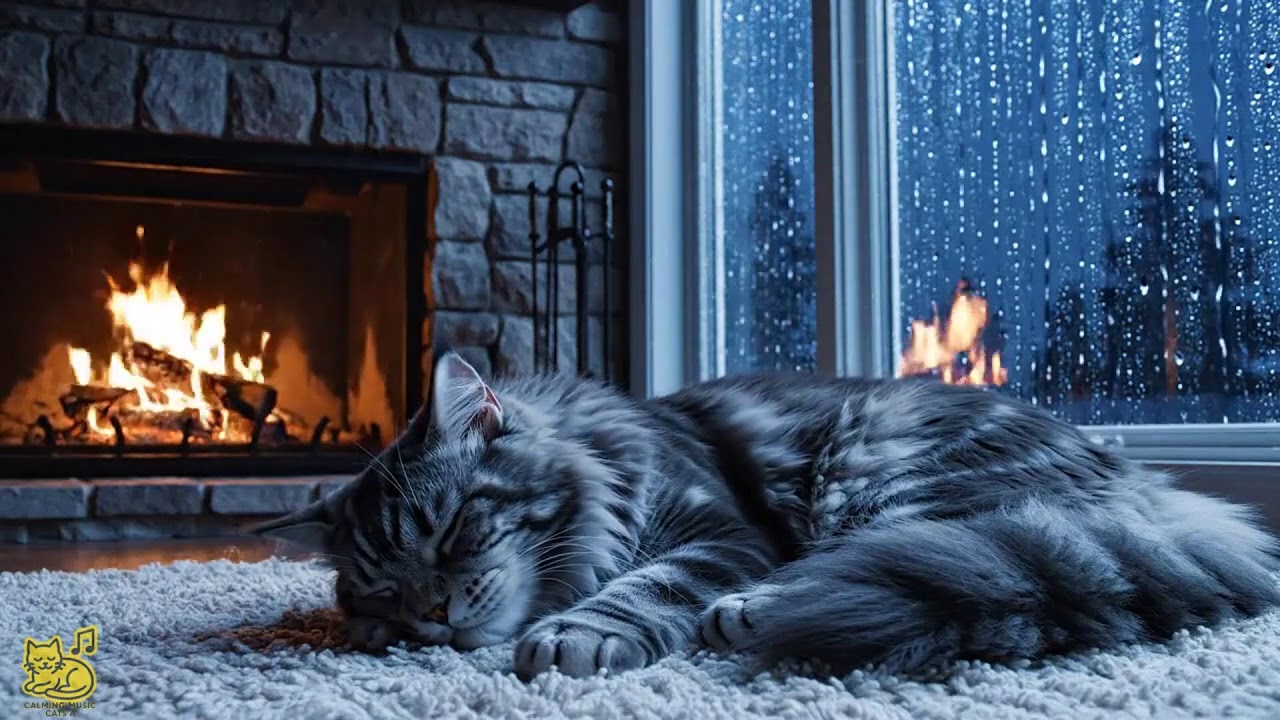 Relaxing Music for Cats Anxiety Relief Deep Sleep Sounds