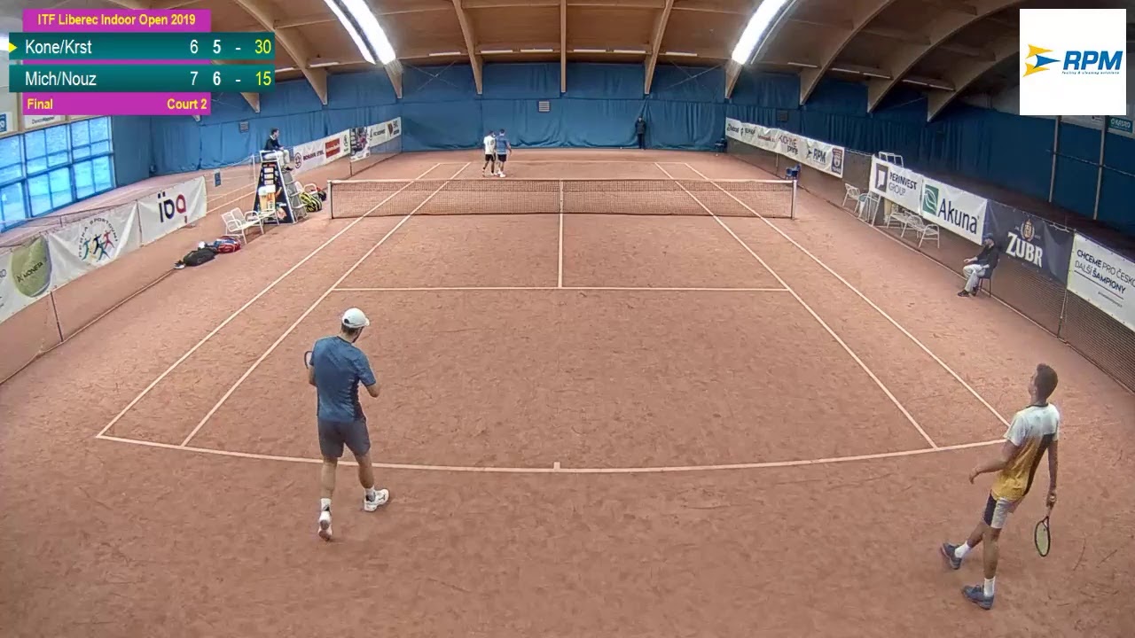 Court 2_26.10.2019 - Liberec Indoor Open 2019 - ITF Men´s Circuit 15 000$
