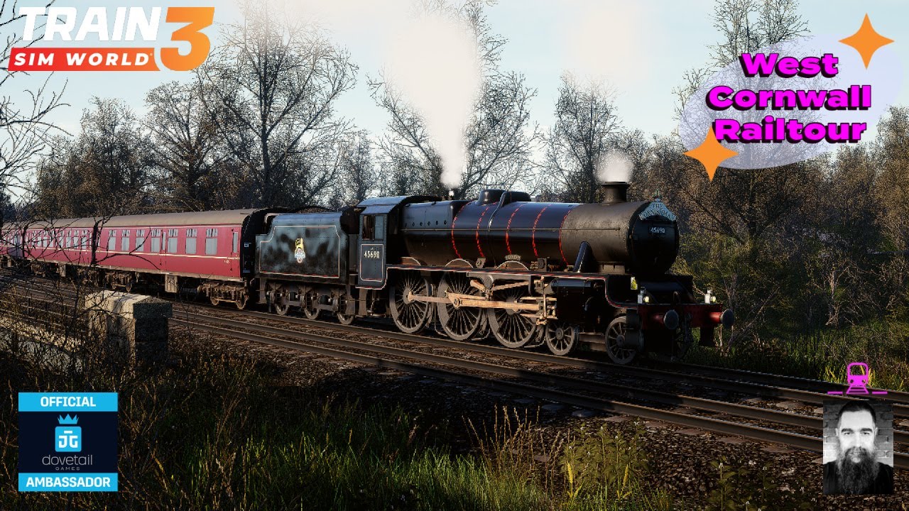 TSW3 Cornwall Steam Railtour for West Coast Local