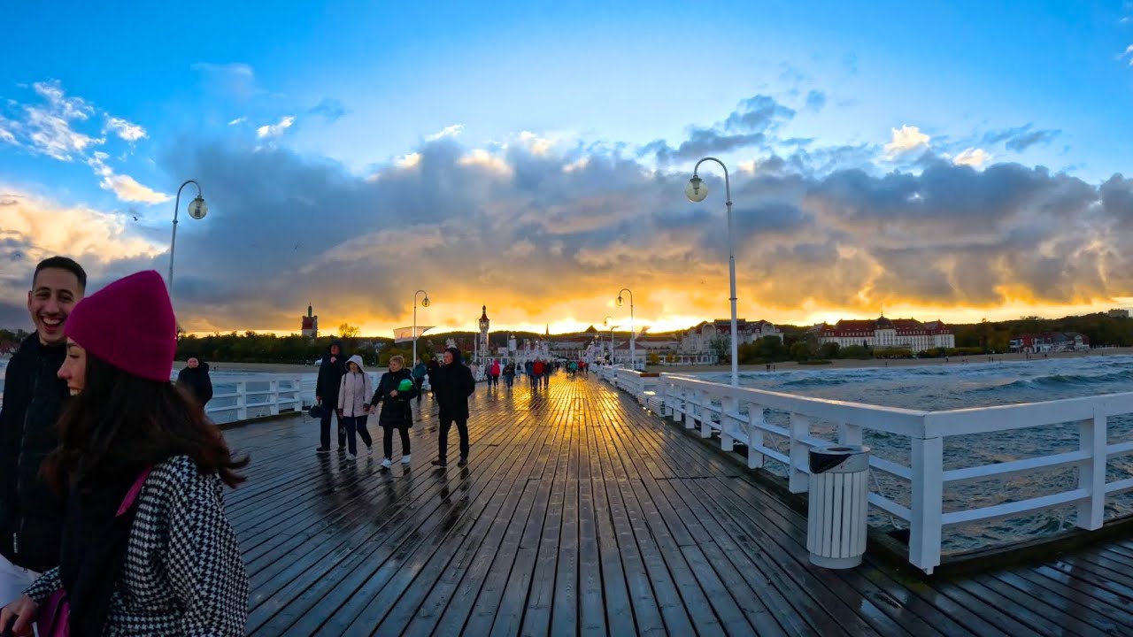 SOPOT&rsquo;S GOLDEN HOUR: Walking the Baltic&rsquo;s Legendary Pier & Hidden Gems! POLAND 2025