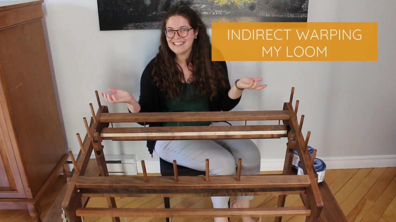 How I Indirect Warp my Ashford Rigid Heddle Loom