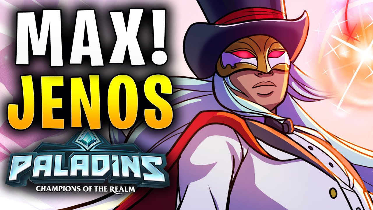 ULTIMATE MEGA MARK BUILD! - Paladins Jenos Gameplay