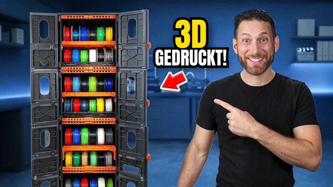 Kein Bock mehr aufs Filament-Trocknen – darum hab ich DAS gebaut!