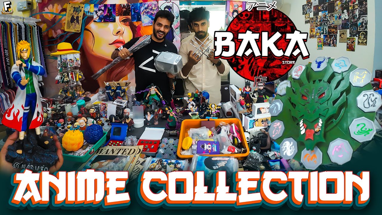 நம்ப முடியாத💥விலையில்🏯Anime Action Figures in Chennai😱| BAKA Store | OMR #ffvlogs