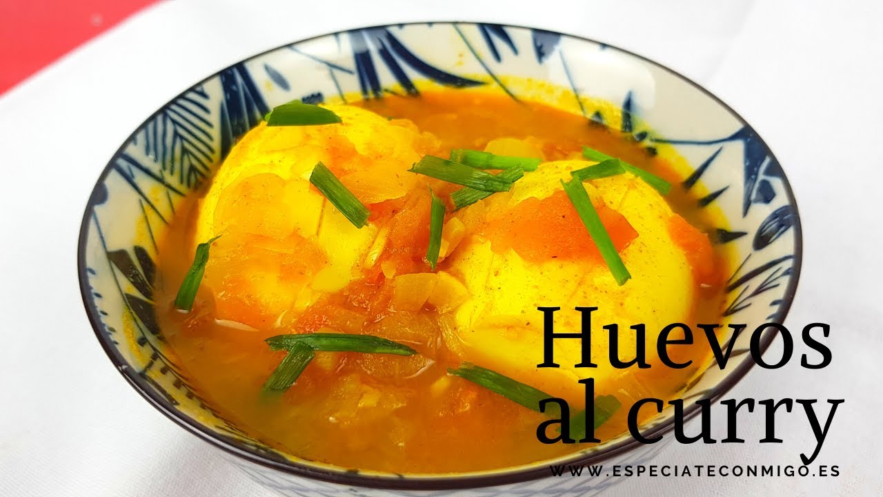 Huevos al Curry  | Cocina India en Casa