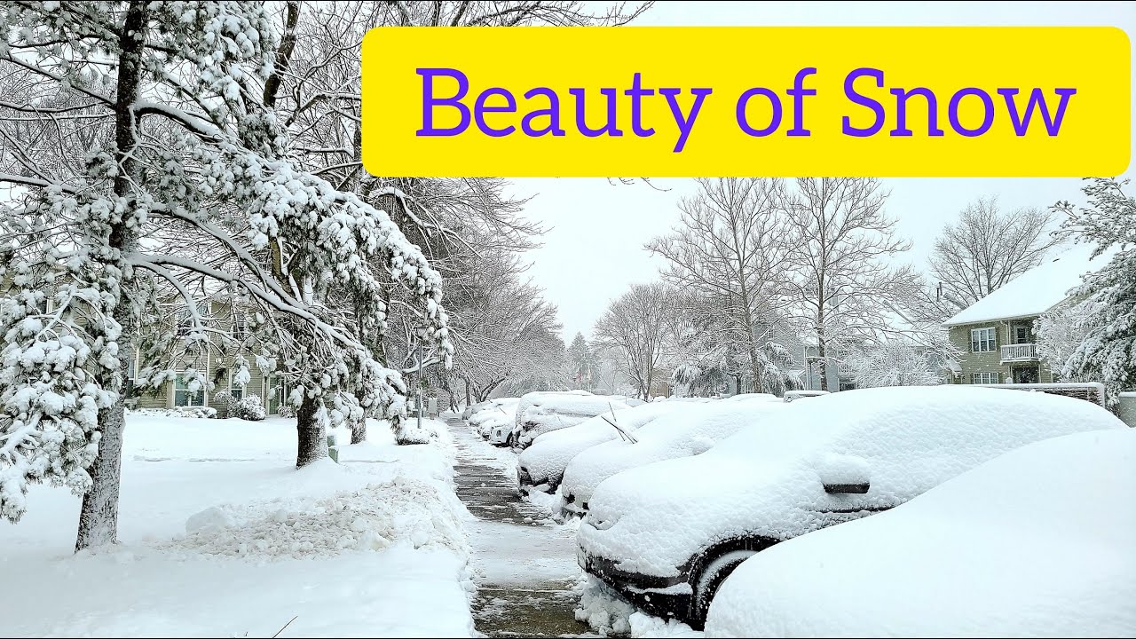 First Snowfall Experience | Snow Storm 2020 | Live Snow Storm Drive | Snow Drive