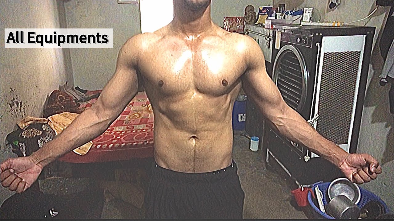 My All Home Workout Equipments | Home Workout Transformation (Skinny To Muscular)