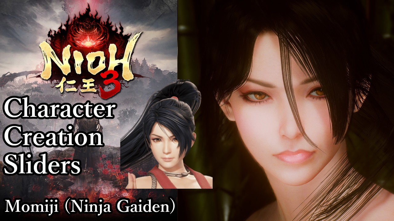 NIOH3 Character Creation - Momiji (Ninja Gaiden)