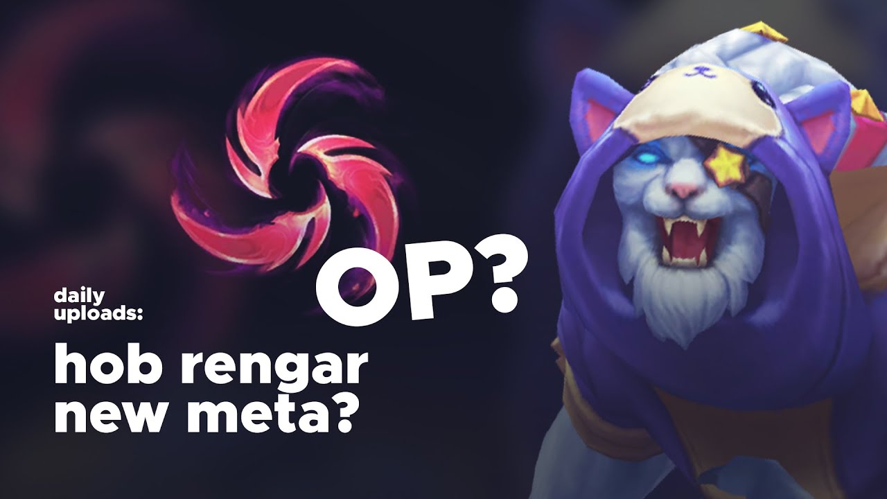 HAIL OF BLADES JUNGLE RENGAR IS BACK BABY TIME FOR SOME ONE SHOTS