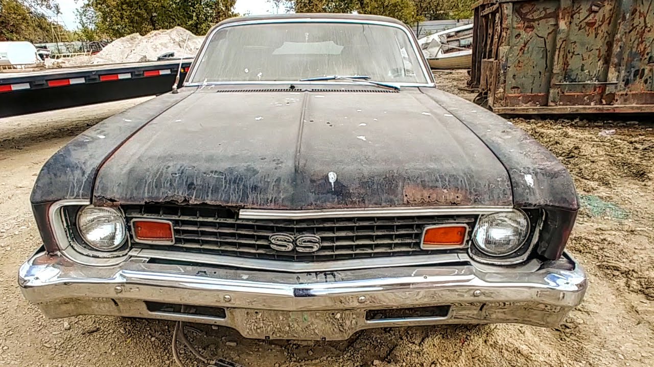 1973 SS Nova Hatchback Junkyard Find