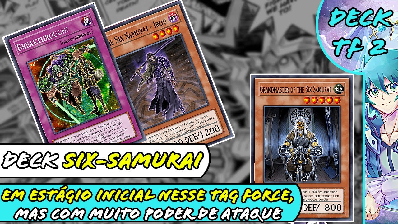 Yu-Gi-Oh! GX Tag Force 2 - |DECK| - SIX-SAMURAI