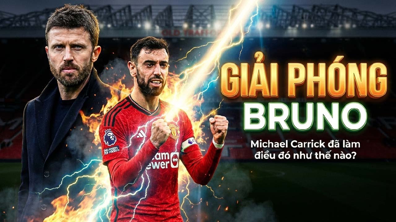 🚨 SỰ THẬT BỊ GIẤU KÍN: Michael Carrick đã “GIẢI PHÓNG” Bruno Fernandes như thế nào?