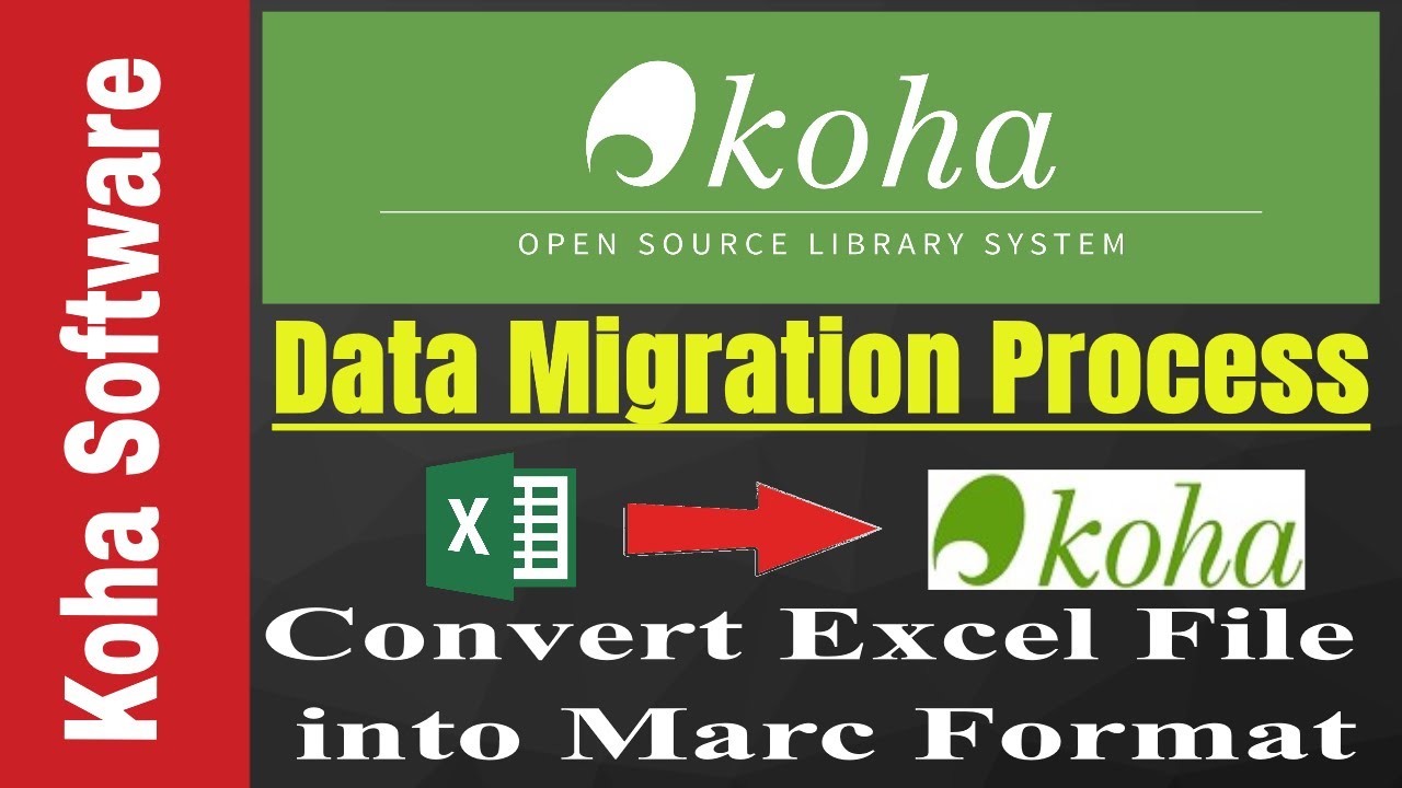Data Migration in Koha Software using MarcEdit | How to Import Data from Excel into Koha | Marc21