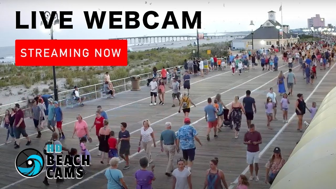 Live Webcam: Ocean City Boardwalk
