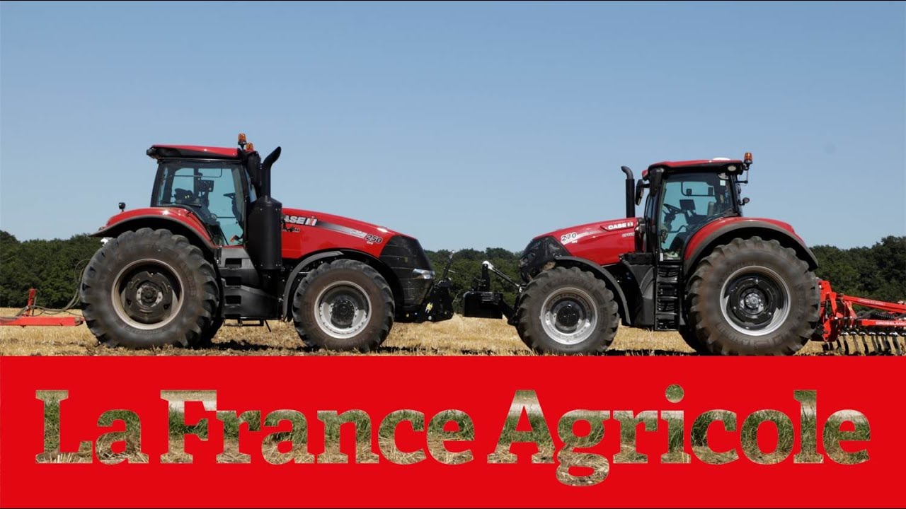 Essai tracteurs : Magnum VS Optum, duel de poids lourds chez Case IH