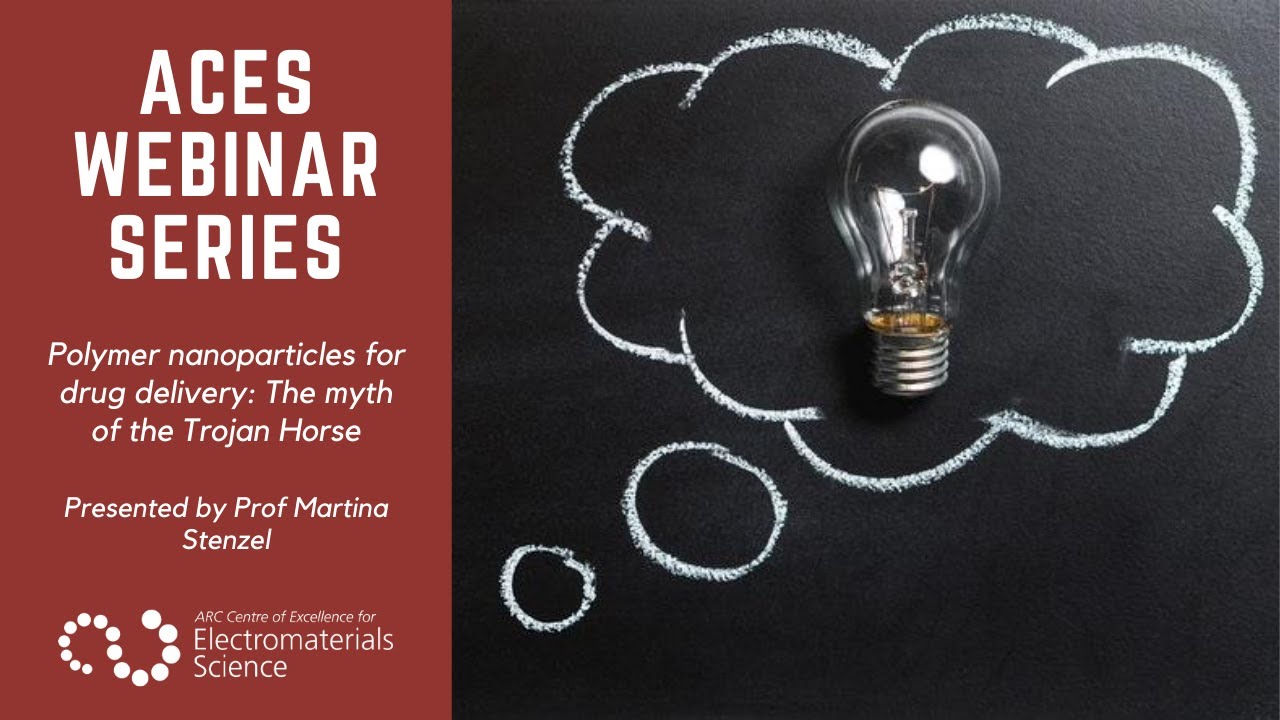 Polymer nanoparticles for drug delivery: The myth of the Trojan Horse with Prof Martina Stenzel