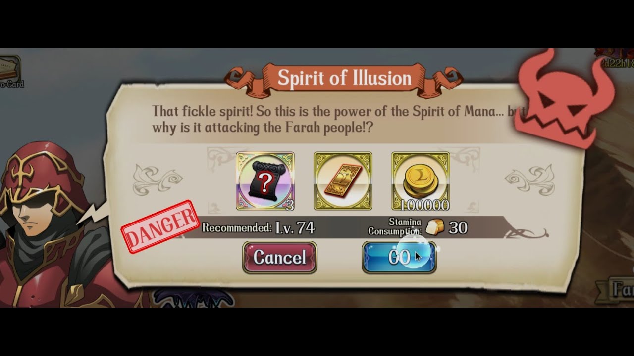 Langrisser Mobile - Arc 03 - Danger World's Event - Spirit of Illusion