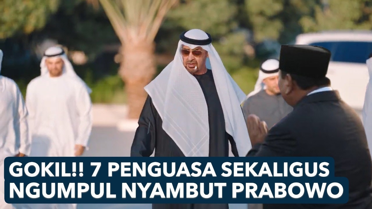 Disambut 7 Penguasa Sekaligus, Prabowo Bawa Pulang Oleh-oleh Jumbo dari Abu Dhabi!