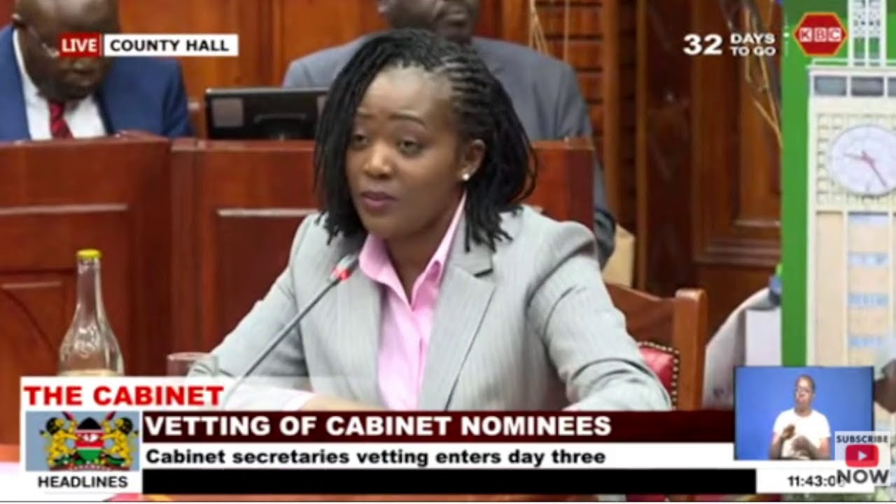 SOIPAN TUYA CV IMPRESSES MPS DURING VETTING BY NATIONAL ASSEMBLY IN PARLIAMENT