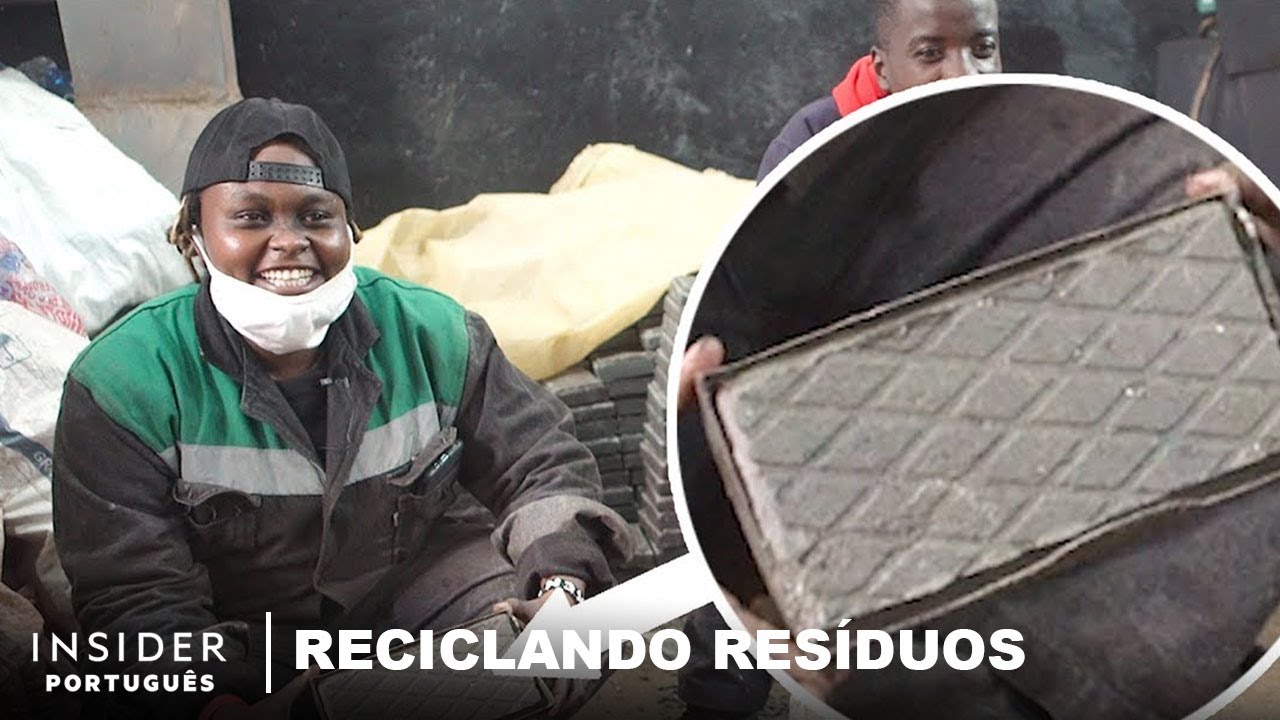 Jovem Inventora Usa Plástico Para Criar Tijolos | Reciclando Resíduos | Insider Português