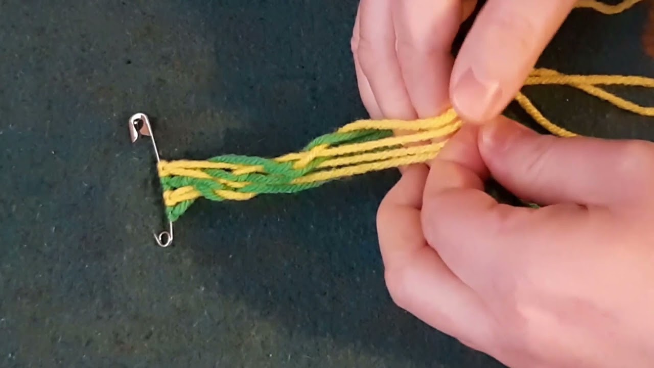 Stipple Pattern - Metis Sash Finger Weaving