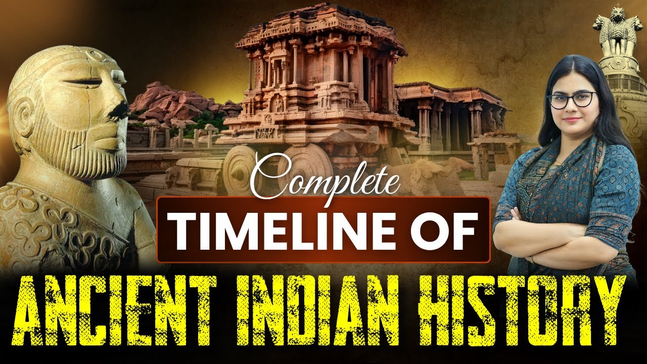 Indian History in Chronological Order | Ancient India | UPSC Preparation | Pooja Ma'am