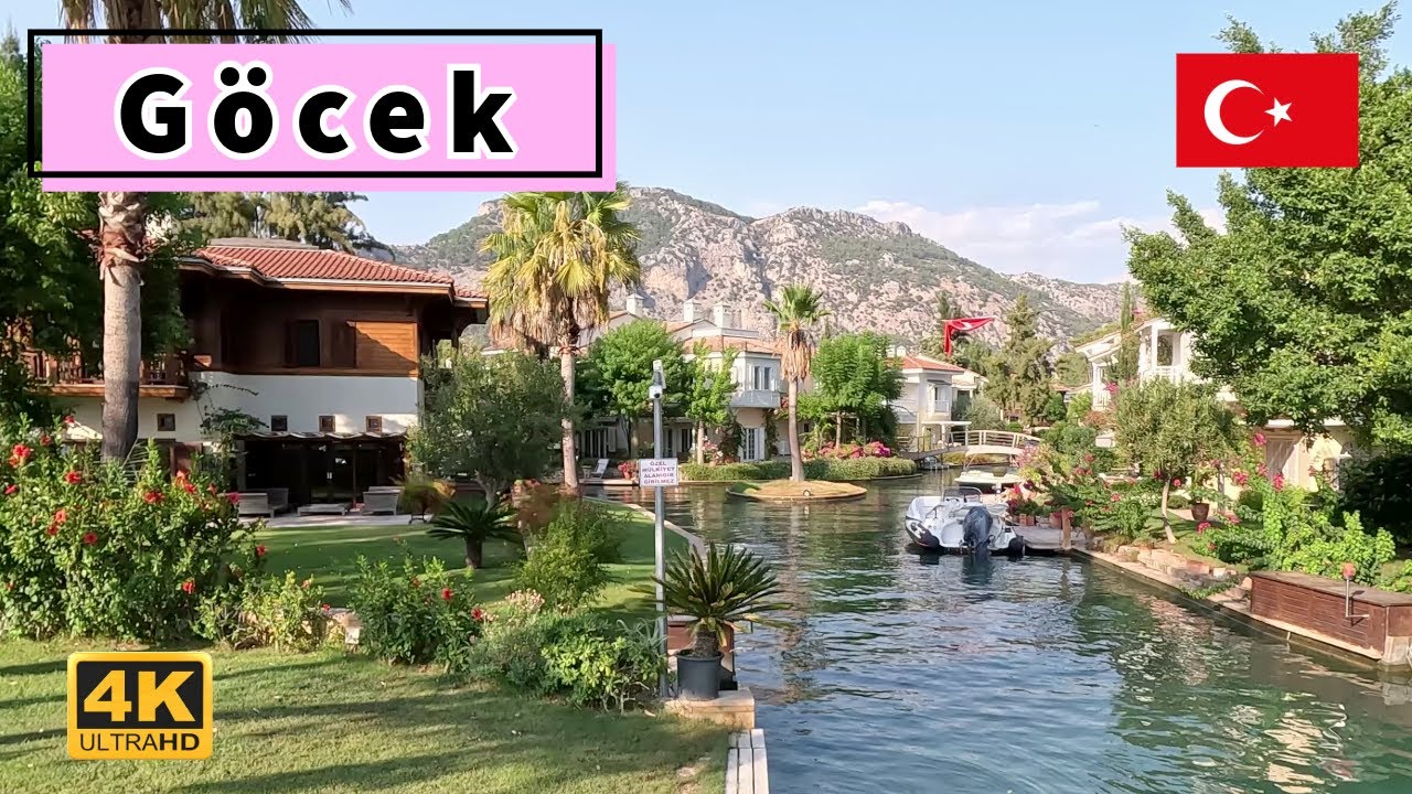 Walking Tour of Göcek, Turkey | Exploring the Scenic Harbour & Beautiful Views
