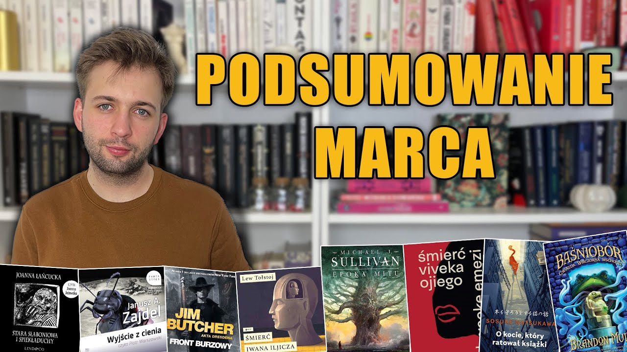 PRZECZYTANE W MARCU📚Podsumowanie miesiąca