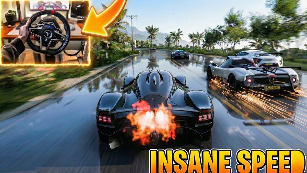 ASTON MARTIN VALKYRIE BROKE FORZA! 1500HP Goliath Race (Wheel Cam)