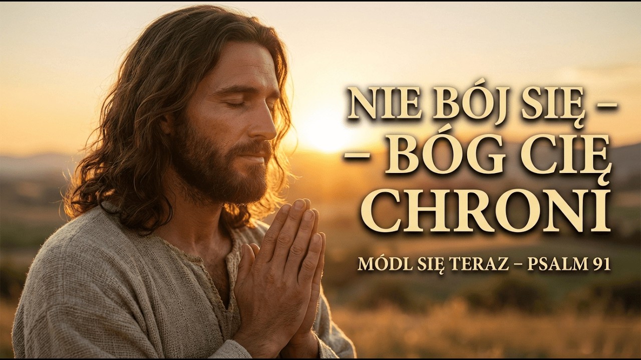 Oddaj Bogu swój lęk. Ta modlitwa działa | Psalm 91