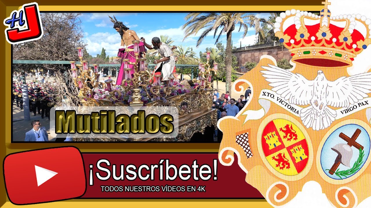 ⛪️ HDAD DE LOS MUTILADOS 🎶 🕯Domingo de Ramos 🥁 SEMANA SANTA 2025 ⚜️ Misterio ⚜️ 4K 📹