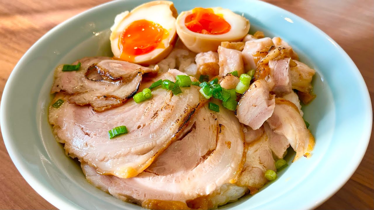 【初心のチャーシュー丼】自由すぎる、妻のしもべ
