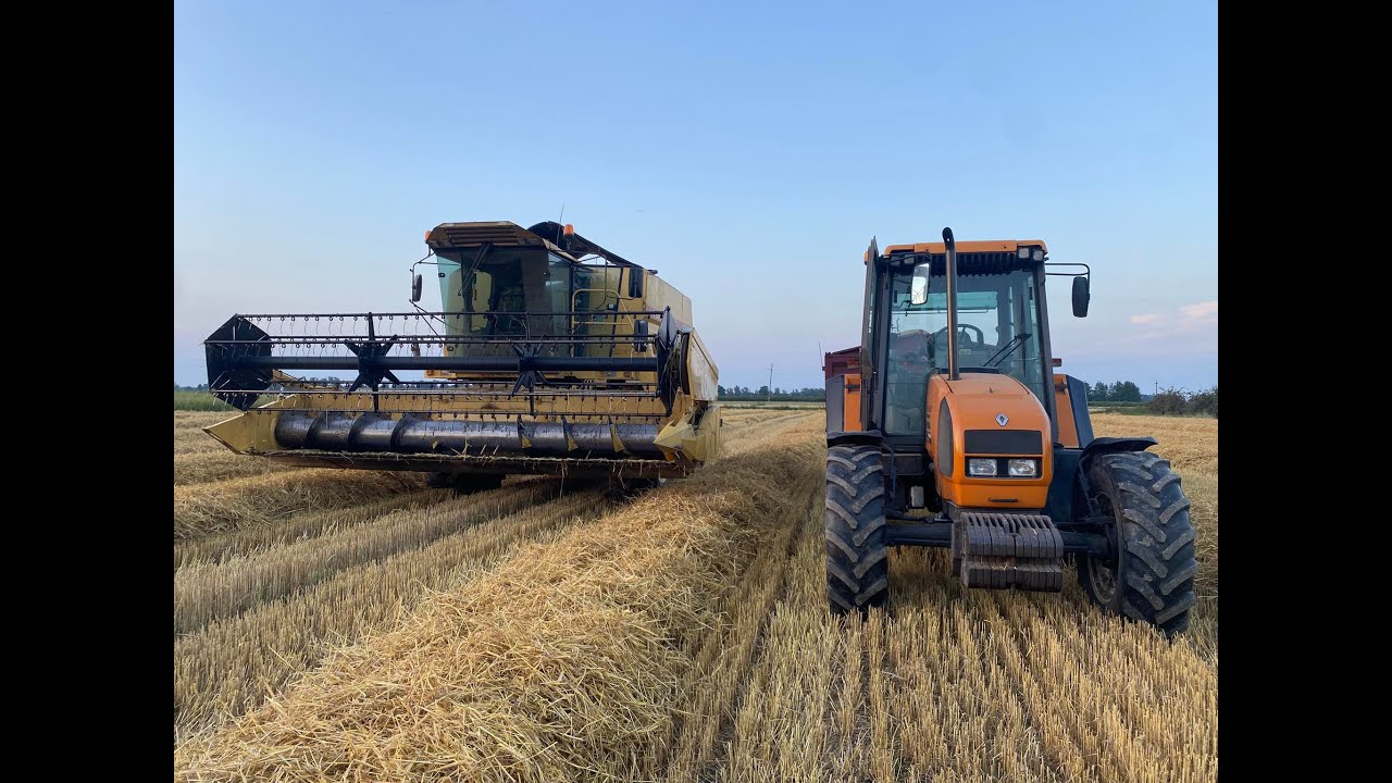 żniwa jęczmienne 2023 New Holland tx34