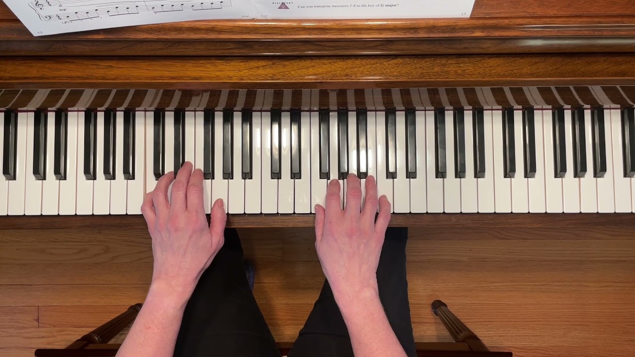 Looking Glass River - Piano Adventures Level 3A Lesson Book