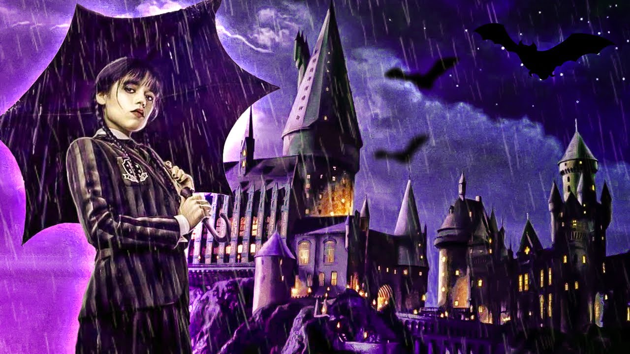 Si MERCREDI &eacute;tait &agrave; Poudlard ? 🧙&zwj;♀️🏰